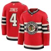 Män Ishockey Chicago Blackhawks tröja Fanatics Premium NHL Seth Jones 2024-25 Röd Winter Classic